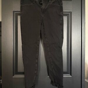 American Eagle Outfitters Women's Dark Gray Skinny Jeans